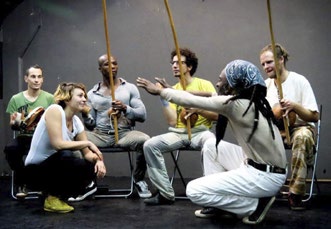 Sesiune de capoeira tradițională